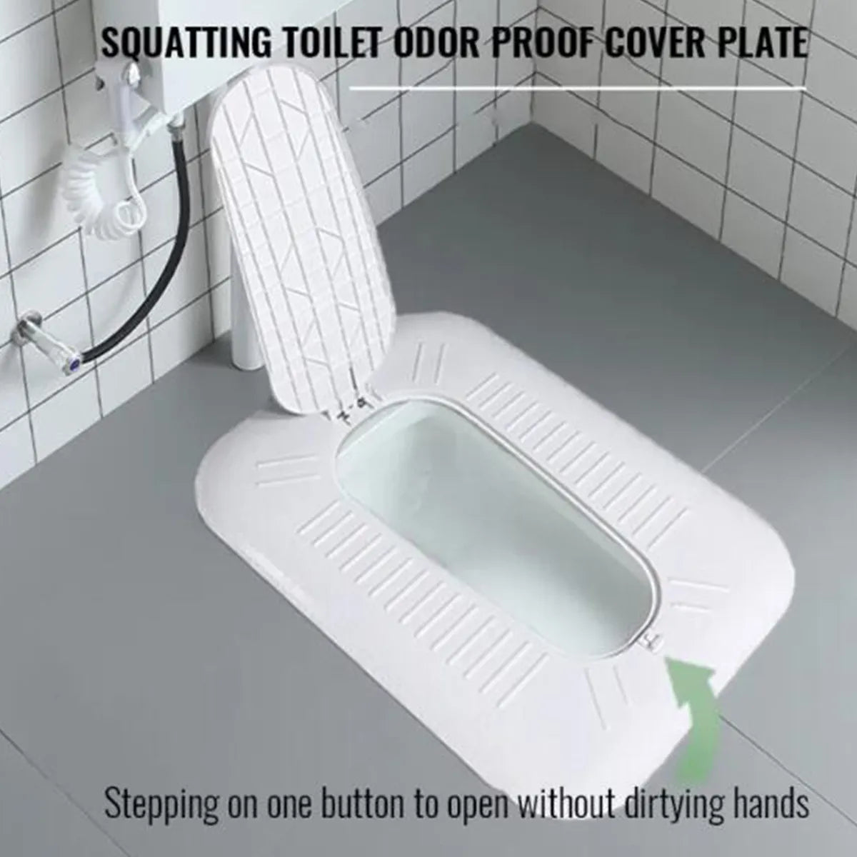 Fully Enclosed Squat Toilet Cover