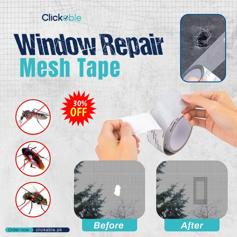 Window Repair Mesh Tape
