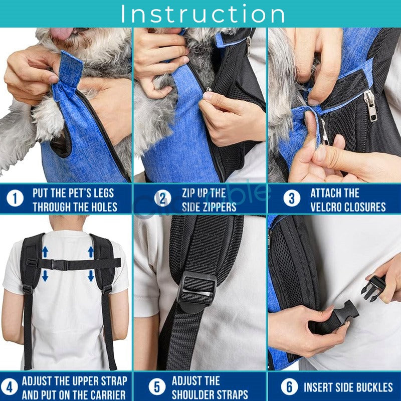 Adjustable Cat Carrier Bag