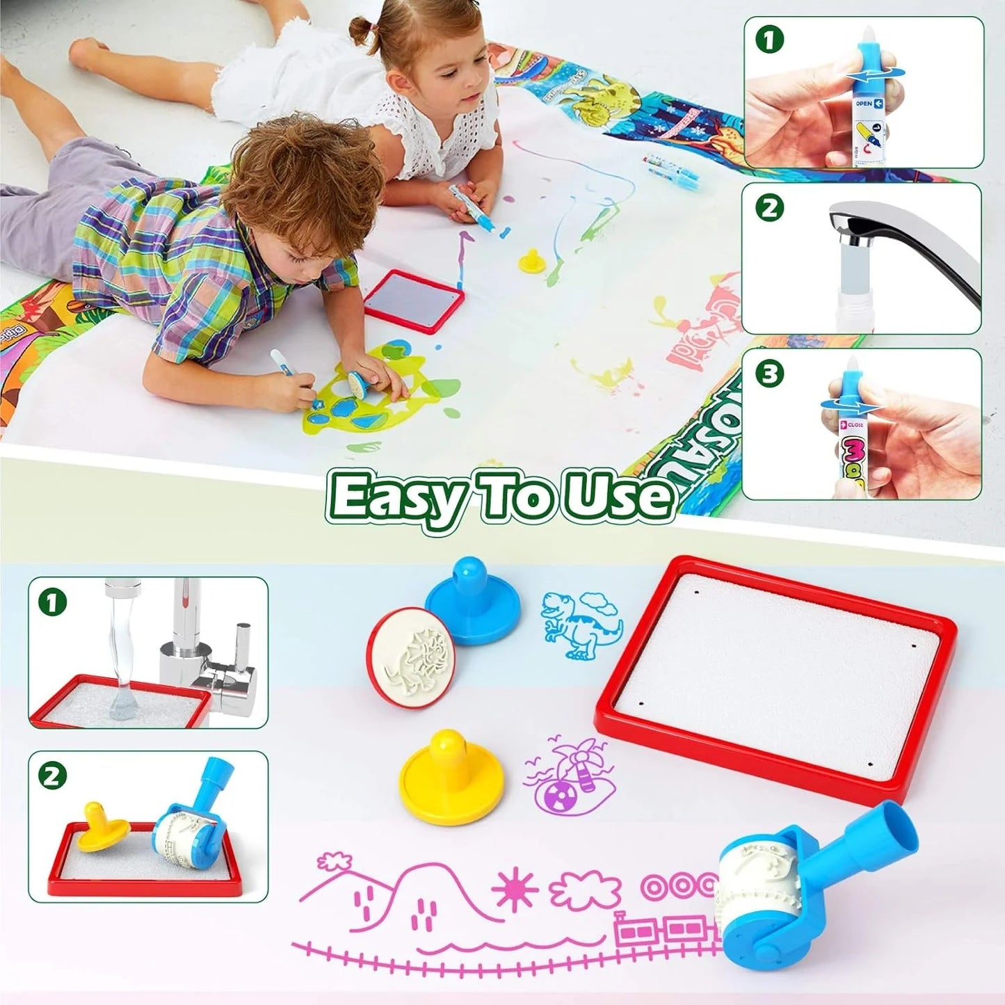 Magical Kids Drawing Mat