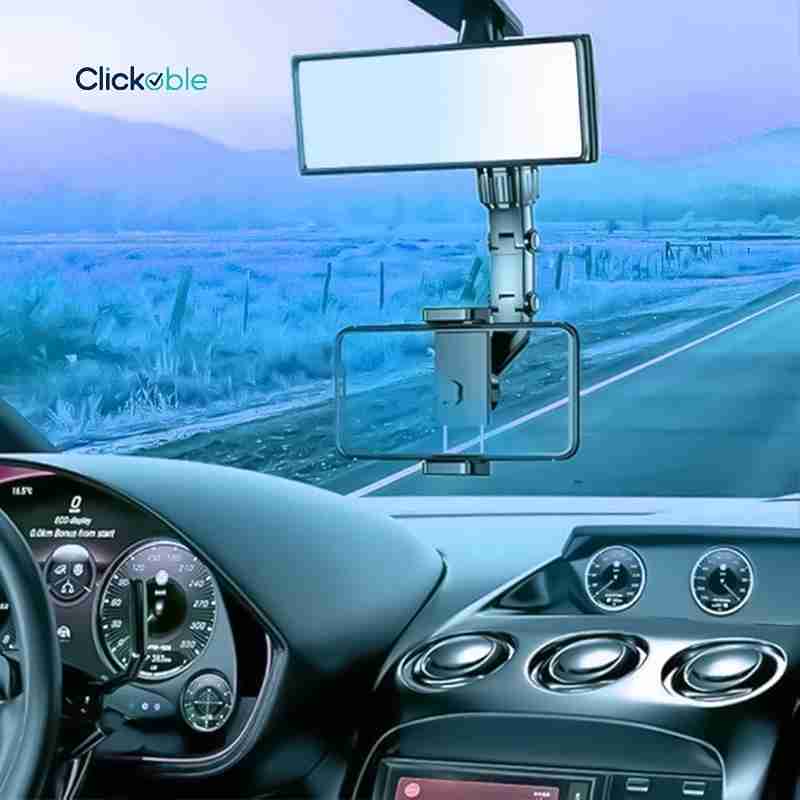 Rearview Clip 360 Rotating Mobile Holder