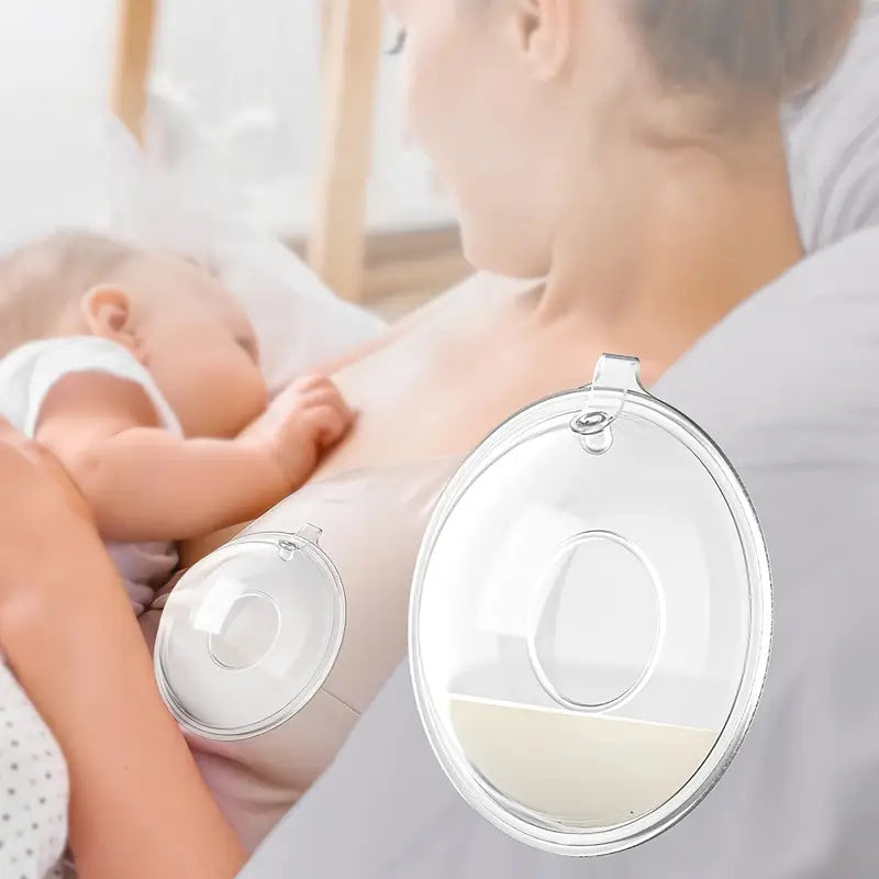 2 pcs Portable Breast Milk Collector