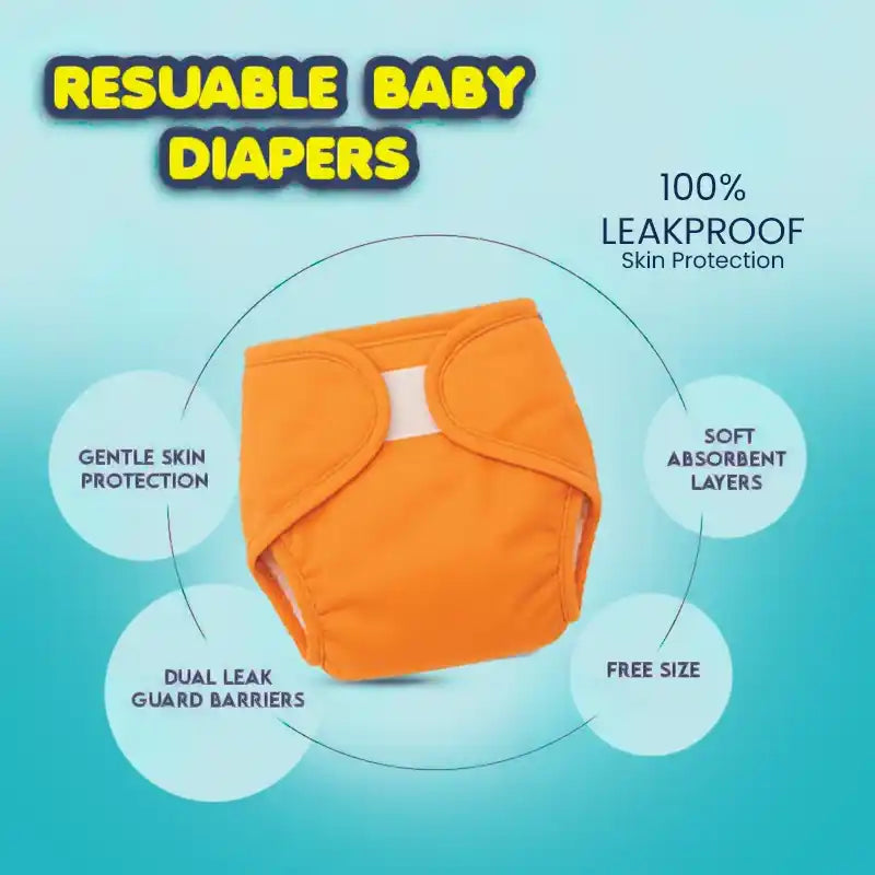 Kids 300x Reusable Comfy Diaper