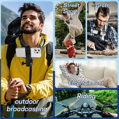 Elastic Neck Mount Phone Holder
