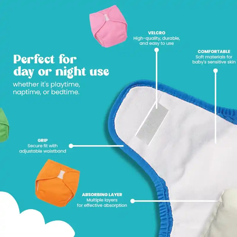 Kids 300x Reusable Comfy Diaper