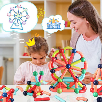 DIY Magnetic Sticks Blocks