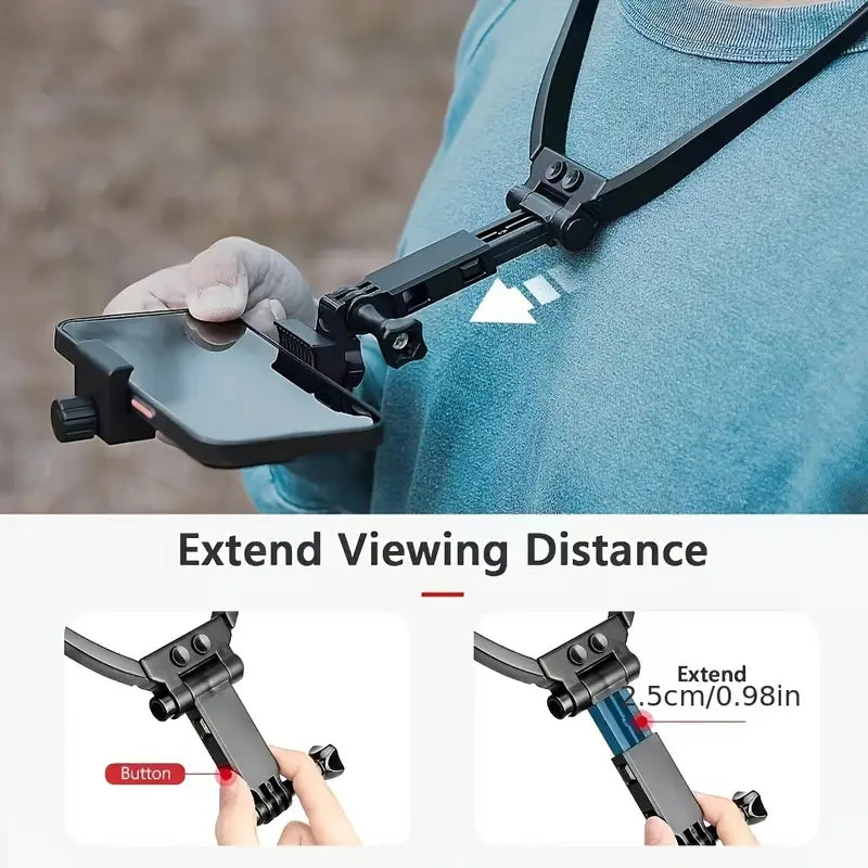 Elastic Neck Mount Phone Holder