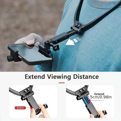 Elastic Neck Mount Phone Holder