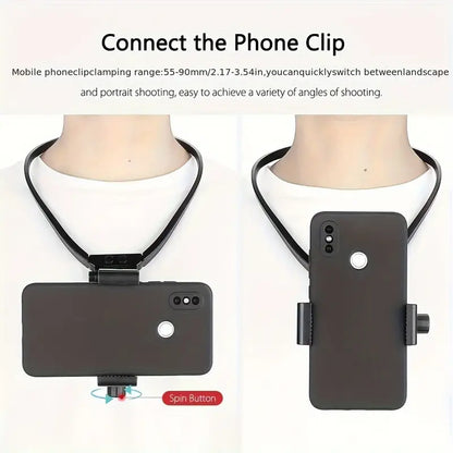 Elastic Neck Mount Phone Holder
