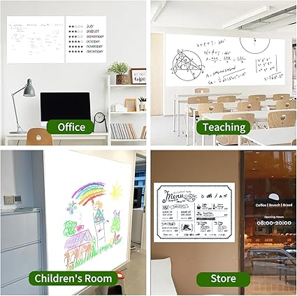 Reusable White Board Sticker (2 markers Free)