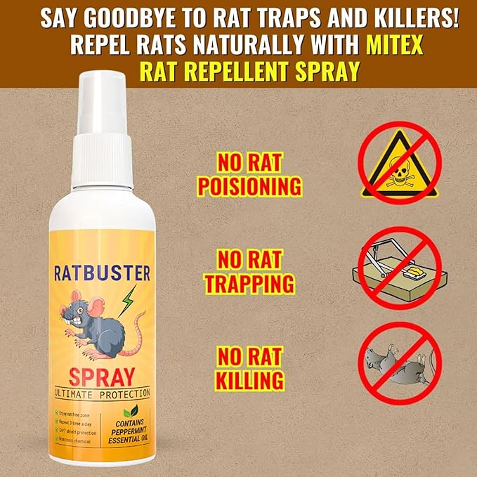 Natural Rat Repellent Spray
