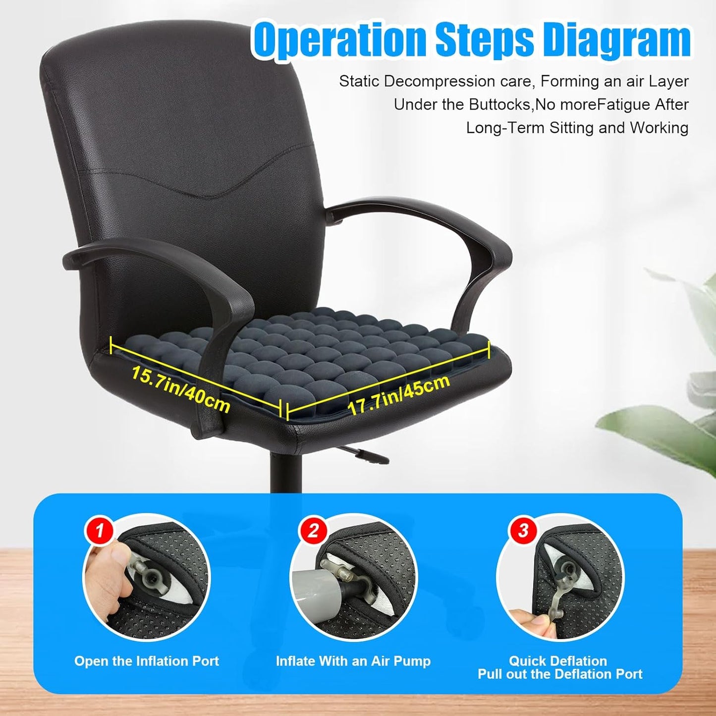 3D Air Cushion Seat