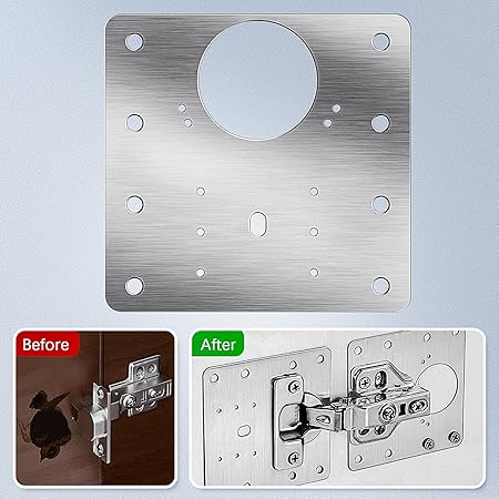 Cabinet Hinge Repair Plate Kit
