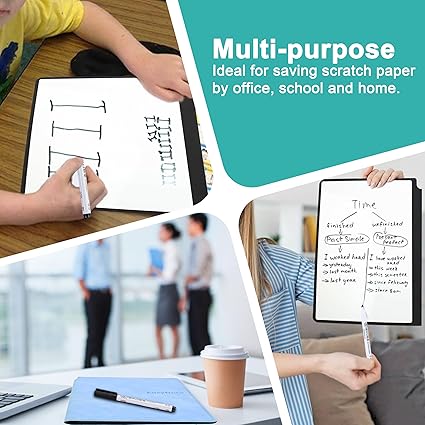 Reusable Whiteboard Notebook