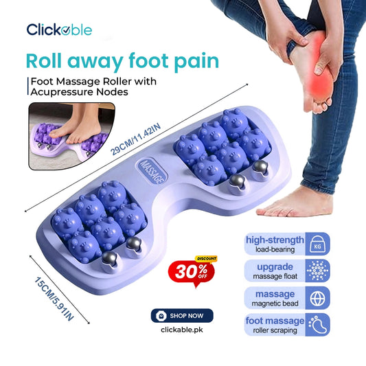 Foot Massage Roller with Acupressure Nodes