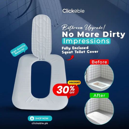 Fully Enclosed Squat Toilet Cover