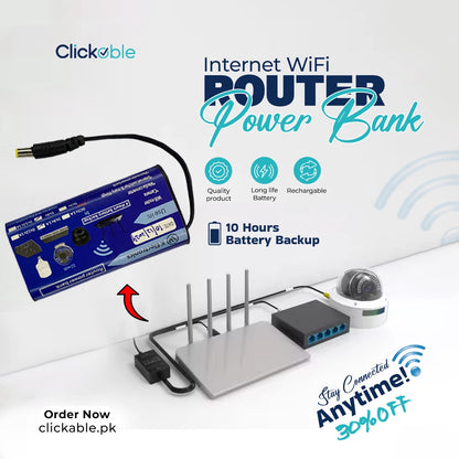 WiFi Router Power Bank