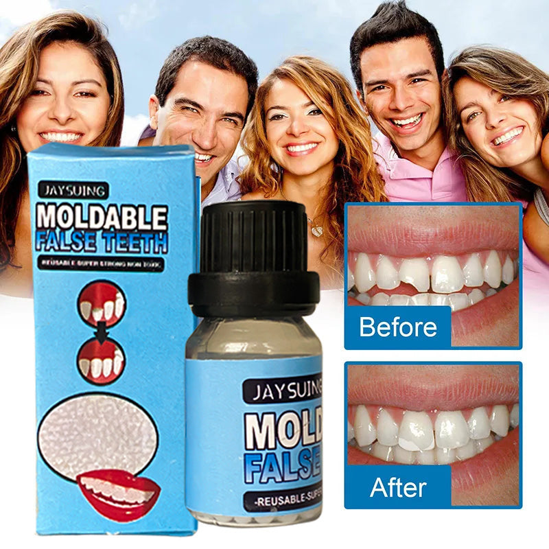 Moldable False Teeth
