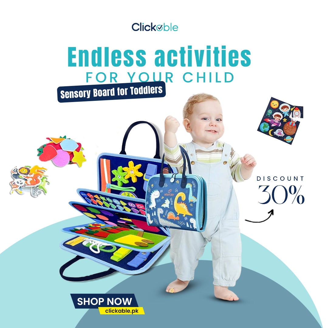 Sensory Board for Toddlers