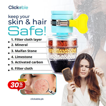 Six Layer Filter Faucet