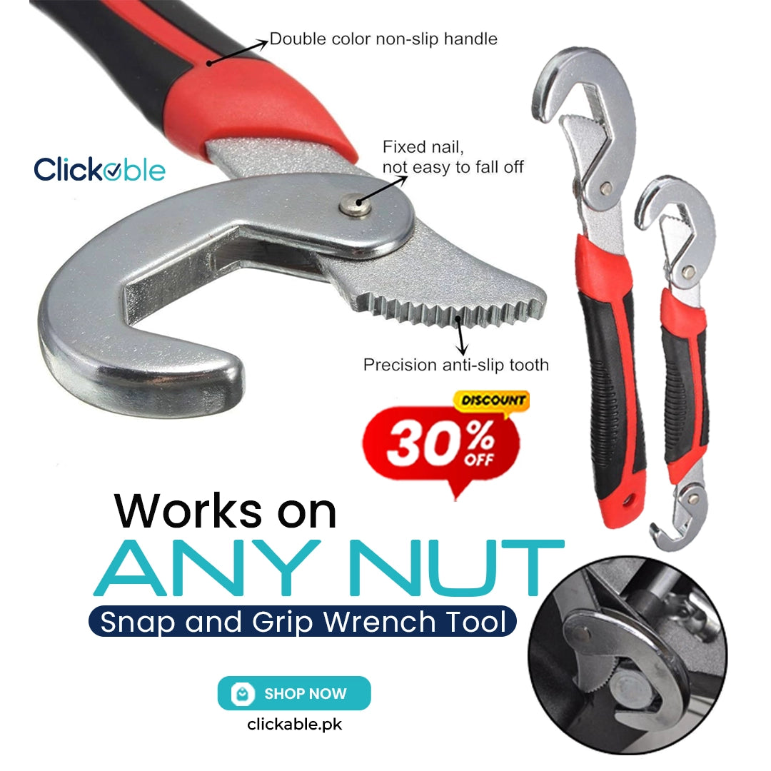 Snap and Grip Wrench Tool