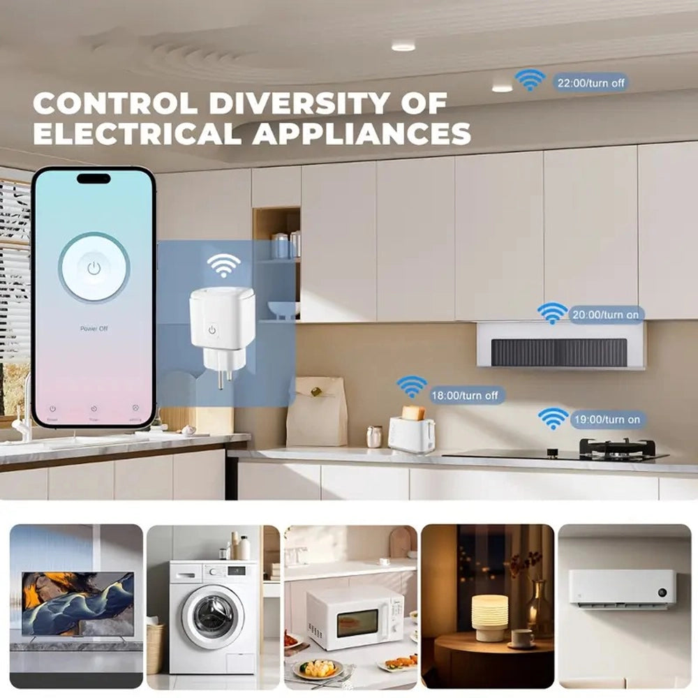 Smart Wifi Plug - 16 Ampere