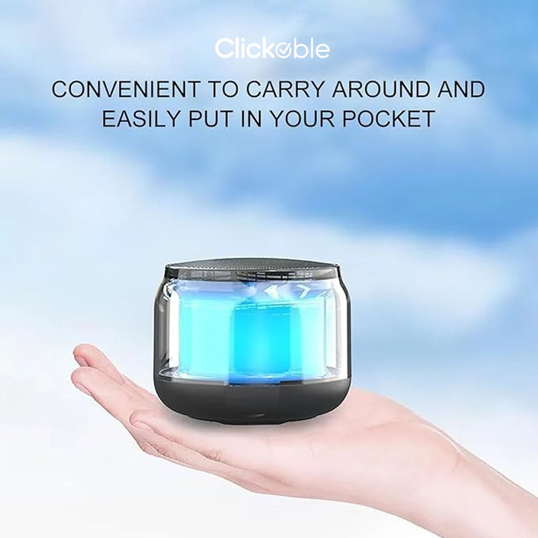 Mini RGB Acrylic Wireless Speaker