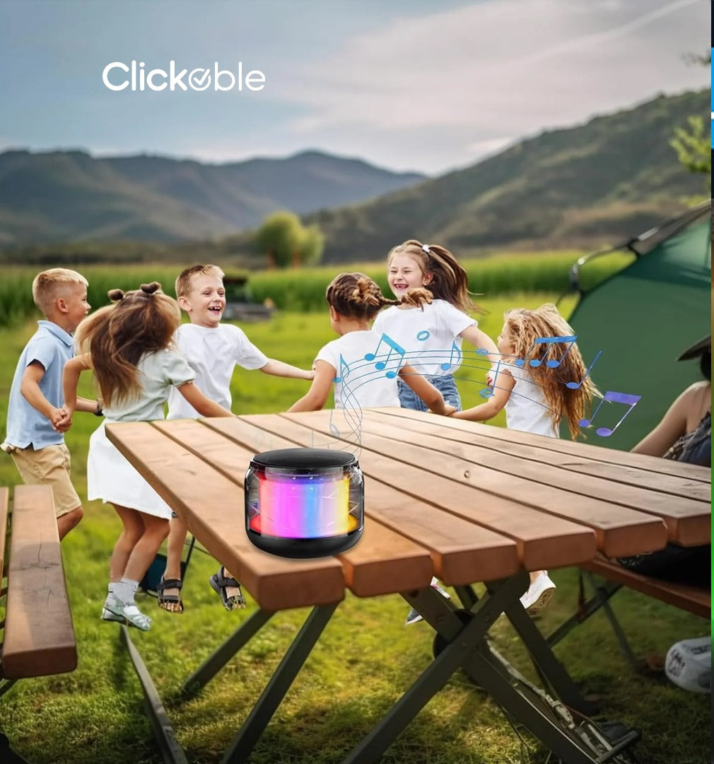 Mini RGB Acrylic Wireless Speaker