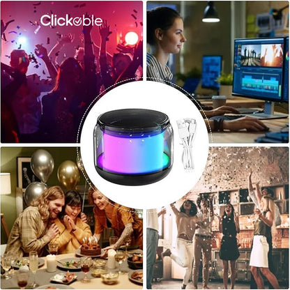 Mini RGB Acrylic Wireless Speaker