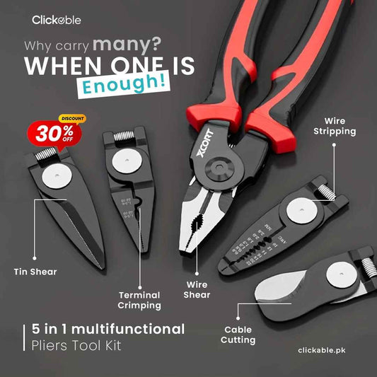 5 in 1 multifunctional Pliers Tool Kit