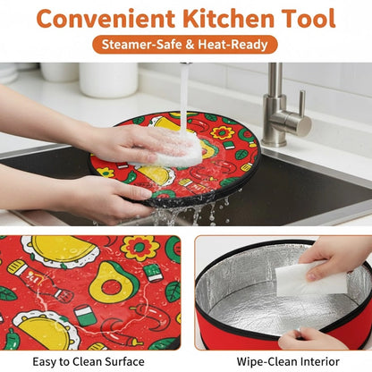 Roti Heat Insulated Cloth Pouch