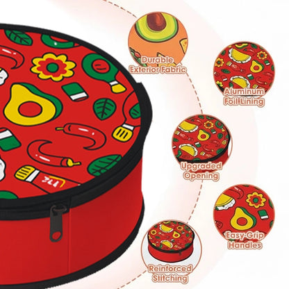 Roti Heat Insulated Cloth Pouch