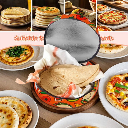 Roti Heat Insulated Cloth Pouch