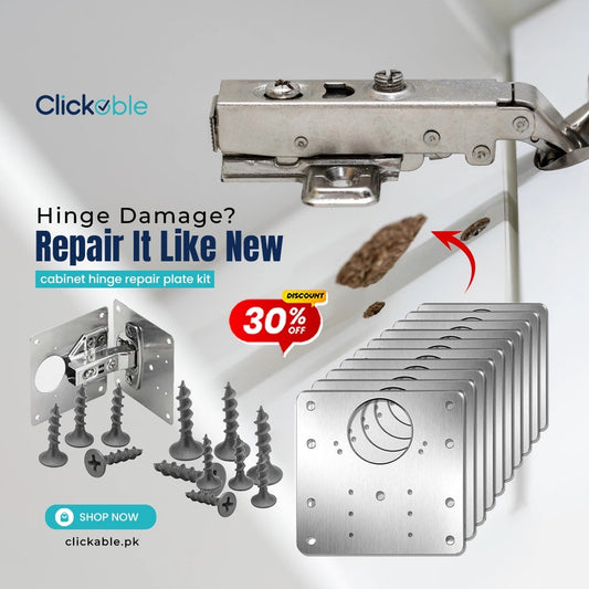 Cabinet Hinge Repair Plate Kit