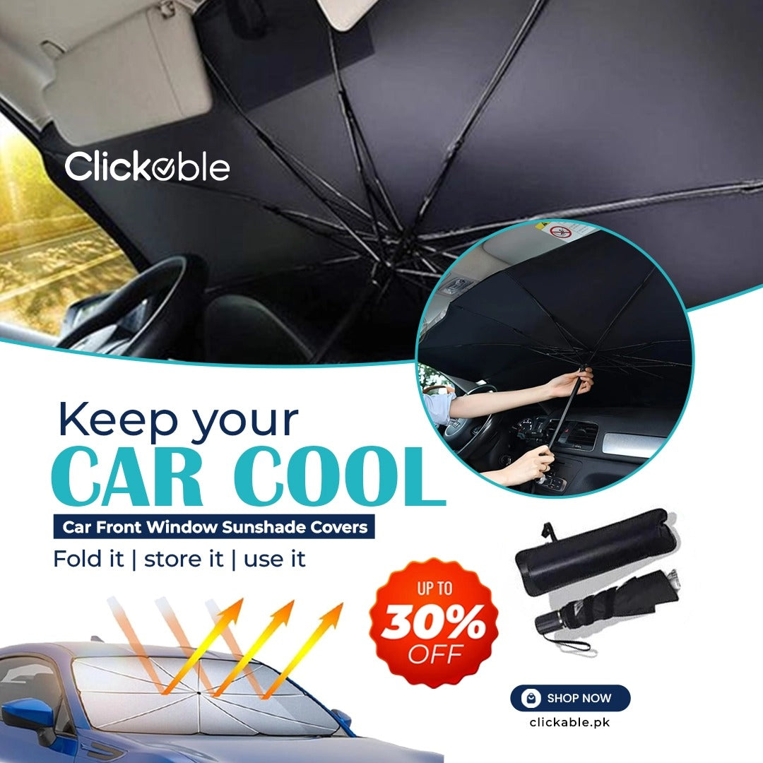 Car Front Window Sunshade Covers