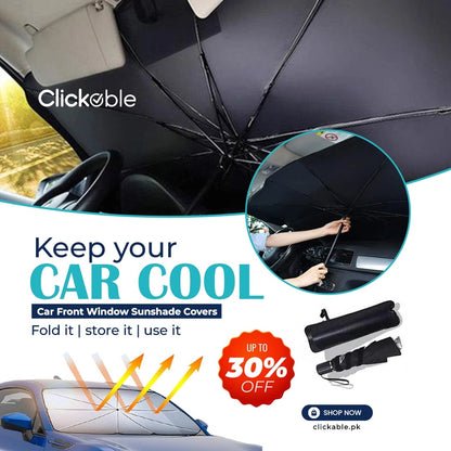 Car Front Window Sunshade Covers