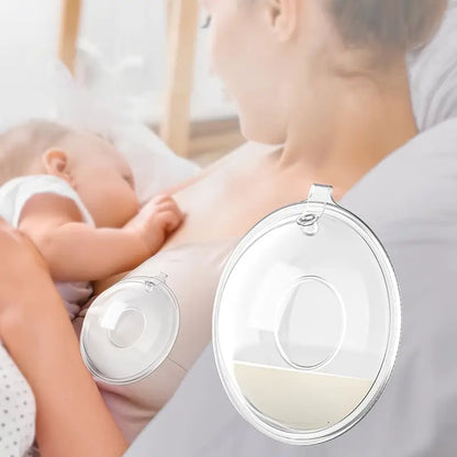 2 pcs Portable Breast Milk Collector